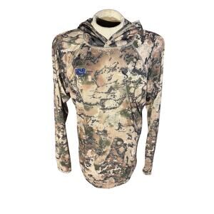 SixSite Camo Hoodie Men’s Large Spur Ranch DriRelease Wool Blend Made in USA NWT